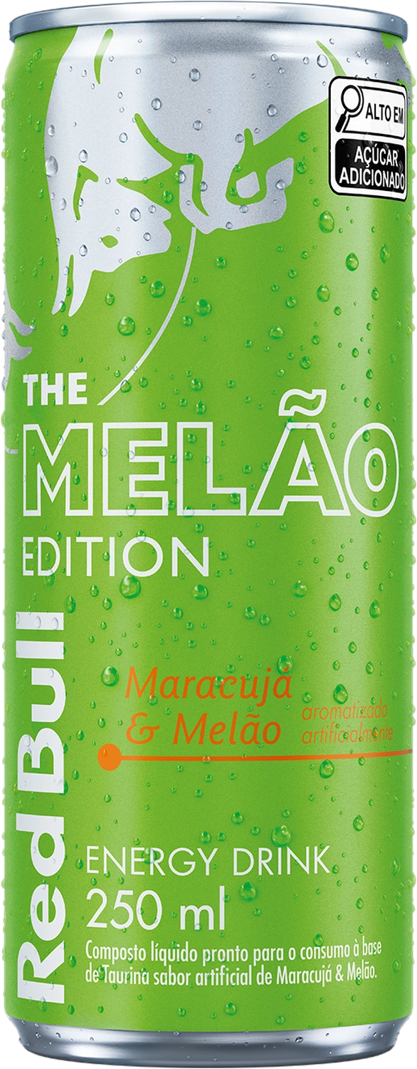 Red Bull Melão Edition maracujá e melão