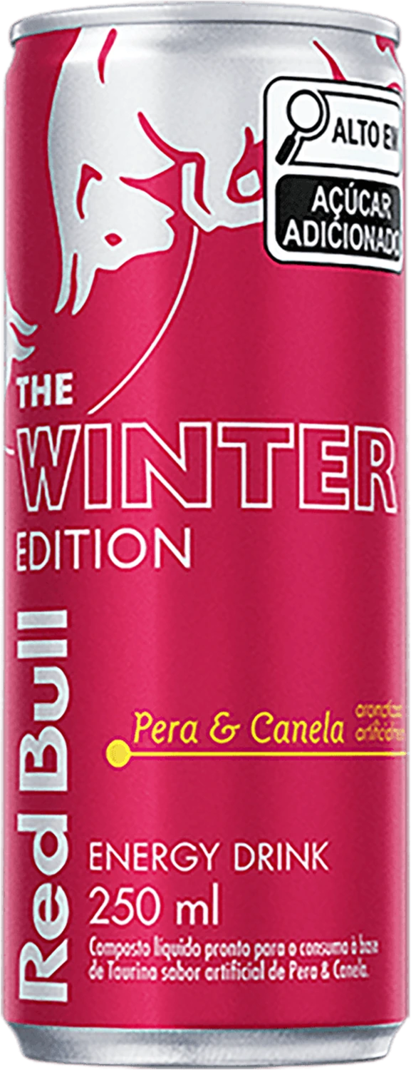 Red Bull Winter Edition pera e canela