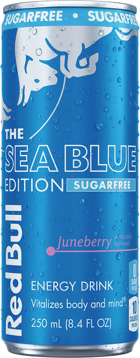 Red Bull Sea Blue Edition Sugarfree juneberry